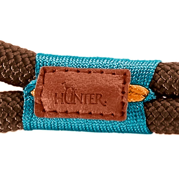 Hunter Oss Halsbånd 65 Brun - let og komfortabelt hundehalsbånd